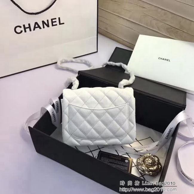 香奈兒CHANEL 升級版A1115全新經典小羊皮金銀鏈條單肩斜挎包 DSC1790